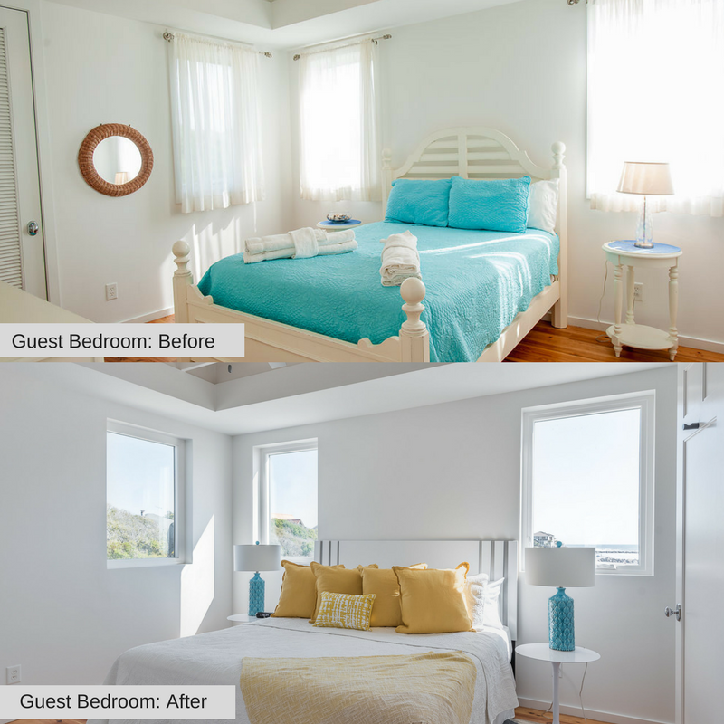 Guest Bedroom 1215 E Arctic Folly Beach Charleston Coast Vacations