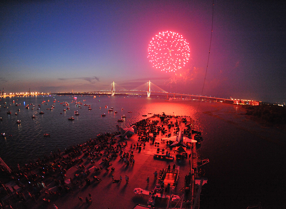 Charleston Summer Events, Patriots Point, 4th of July