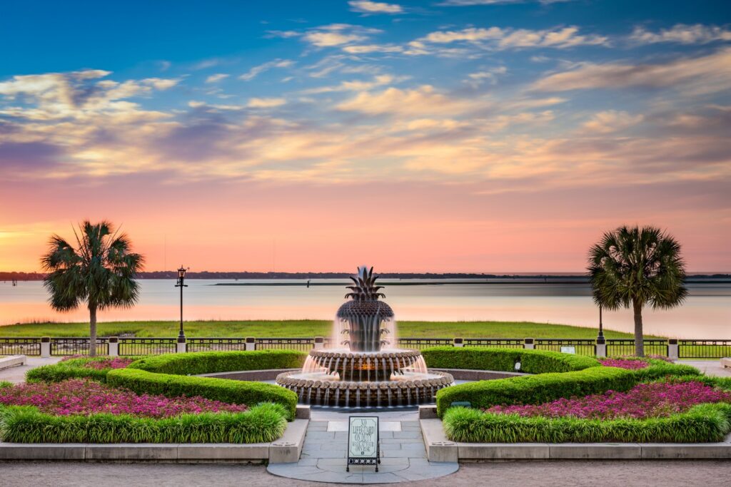 waterfront park is one of the best things to do in charleston SC for free